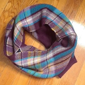 Any 3 for $12 Purple Plaid Infinity Scarf
